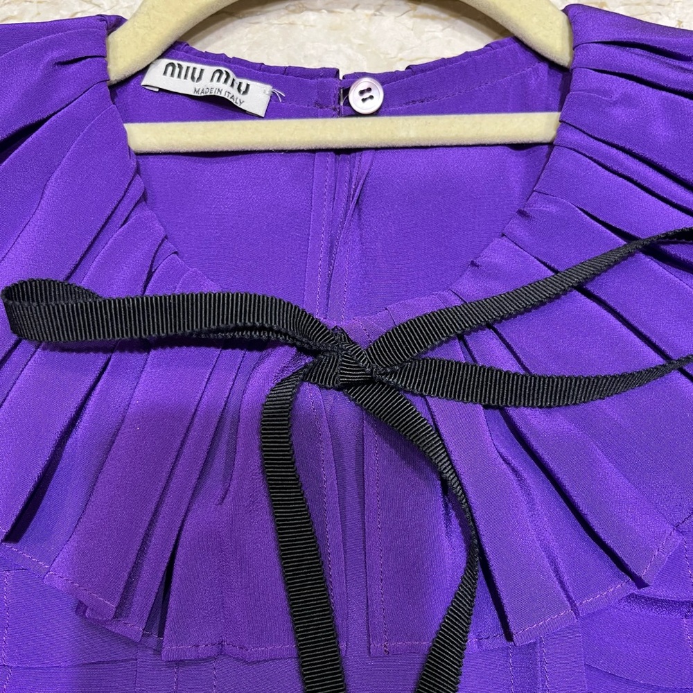 Authentic Miu Miu Blouse - image 6